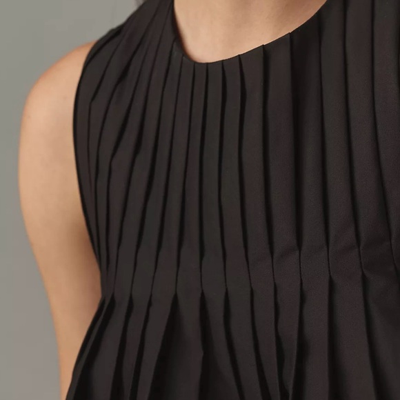 Mare Mare x Anthropologie Pleated Structured Swing Tank - Picture 3 of 11